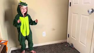 Dinosaur costume [upl. by Allista]