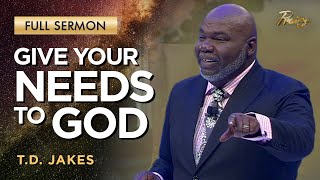 TD Jakes God Responds When We Share Our Needs  Praise on TBN [upl. by Eiddam]