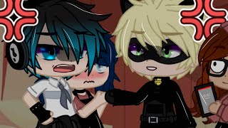 Lukanette vs Marichat  gacha mlb [upl. by Brezin]