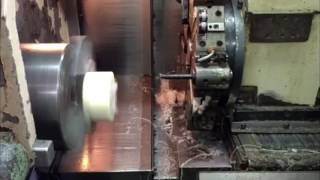 How its Made Custom Ryton PPS  polyphenylene sulfide Turned Part on a Lathe [upl. by Ablem]