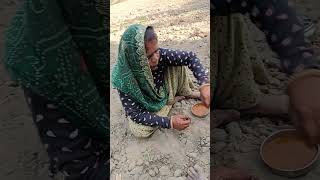 Rajasthan gav ka mahol villagelife yashchoudhary desi desikhana cooking trending rajasthan [upl. by Eille]