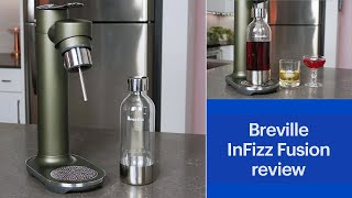 Breville InFizz Fusion soda machine review [upl. by Ellocin200]