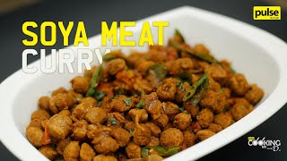 Soya Meat Curry  Cooking with Aunty D [upl. by Enileoj]