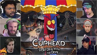 Gamers Reactions to Beppi the Clown BOSS Final Phase  Cuphead [upl. by Lifton]