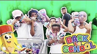 TOOK THE KIDS BACK TO SCHOOL SHOPPING A FAN CRYS EMOTIONAL [upl. by Eremihc]