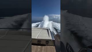 Guess the top speed of this Pershing Yachts 9X [upl. by Petey]