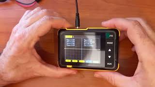 FNIRSI DSO152 Mini Handheld Oscilloscope Introduction [upl. by Aplihs166]