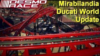 Ducati World Mirabilandia Desmo Race Baustellen Update 10042019  Neuheit 2019 Motorrad Achterbahn [upl. by Colligan]