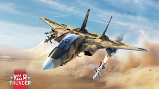 How to test flight F14 Iran in War Thunder [upl. by Hudgens151]