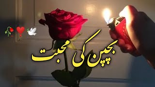 Bachpan Ki Mohabbat  Story No52  Sad Story Urdu and Hindi story😭 [upl. by Dnalra979]