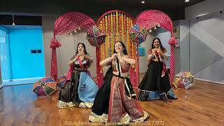 KESARIYO RANG BOLLY GARBA DANCE Join our ONLINE CLASSES whatsapp msg on 98253 73973 for details [upl. by Ennaus]