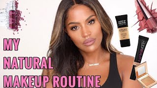 MY NATURAL MAKEUP ROUTINE  MAKEUPSHAYLA [upl. by Swainson231]