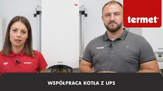 Współpraca kotła z UPS [upl. by Anawait660]