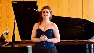 R Wagner Tannhäuser Elisabeth “Dich teure Halle” Soprano Diana Orlanova [upl. by Nylyak]