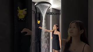 Black Rainfall Shower Faucet [upl. by Clough]