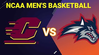 Central Michigan Chippewas vs Stony Brook Seawolves  2024 NCAA MENS BASKETBALL LIVE SCORE [upl. by Martinsen]