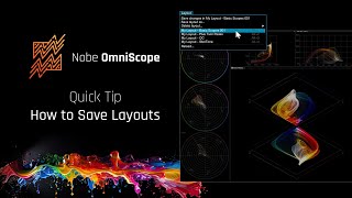 How to Save Layouts  Nobe OmniScope Quick Tip [upl. by Angelis]