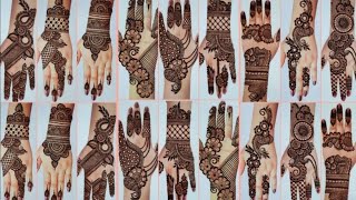 Most beautiful and stylish mehendi design for back sidearabic mehendi designmehendi ke designs [upl. by Tatia]