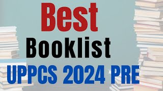 Complete Booklist for UPPCS 2024 PRE [upl. by Koralie178]