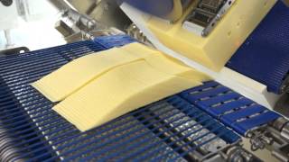 TEXTOR TS500 circular blade slicer for cheese [upl. by Mazonson]