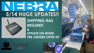 NEBRAPARLEY LABS SHIPPING HAS BEGUN  Preorder Reopening Date for their Helium Hotspot Miner [upl. by Koss]