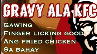 KFC Gravy Recipe DIY [upl. by Belamy]