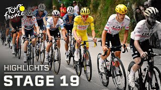 Tour de France 2024 Stage 19  EXTENDED HIGHLIGHTS  7192024  Cycling on NBC Sports [upl. by Chloette]