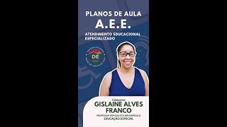 PLANO DE AULA  ATENDIMENTO ESCOLAR ESPECIALIZADO AEE [upl. by Llennahs]