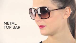 Tom Ford FT0455 BRENDA Sunglasses Review  SmartBuyGlasses [upl. by Lyle61]