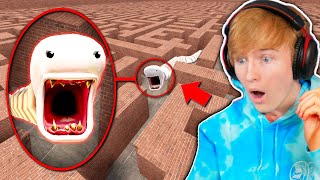 SPONGEBOB ALASKAN BULLWORM IN A MAZE 🪱 Garrys Mod Chase [upl. by Nerac]