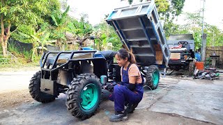 Project to upgrade ATV terrain vehicle from load capacity of 500 kg to 1000 kg phase 4 [upl. by Rikahs155]