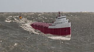 Sinking of the SS Edmund Fitzgerald [upl. by Aggarwal]