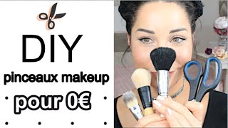 DIY PINCEAUX MAKEUP [upl. by Camel]