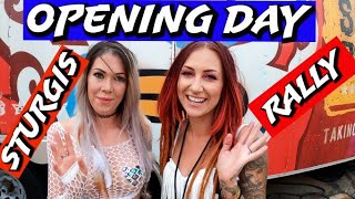 OPENING DAY STURGIS 2021 MOTORCYCLE RALLY  GROUP RIDE  amp MORE 4K [upl. by Argus]