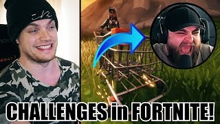 ENGLISCHE WÖRTER sind VERBOTEN  FortniteChallenges ft CENGIZ amp NIEK [upl. by Ninon]