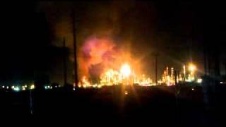 Pasadena Refinery Fire 12102011 [upl. by Arlynne]