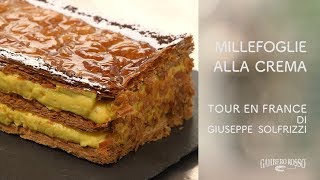 Millefoglie alla crema  Tour en France di Giuseppe Solfrizzi [upl. by Anahsohs]