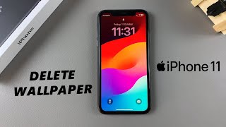 How To Delete Wallpaper On iPhone 11 [upl. by Naujed414]