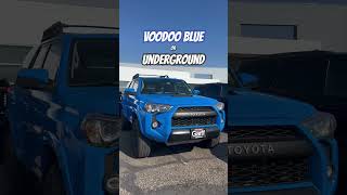 Which is the BEST COLOR for the Toyota 4Runner TRD Pro voodooblue underground [upl. by Consuela108]