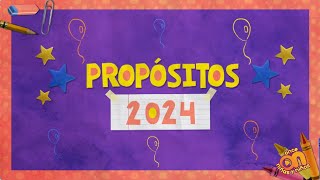 Acuérdate de Propósitos de año nuevo 2024 [upl. by Jankell]