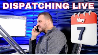 A day in the life of a dispatcher  LIVE dispatching [upl. by Nairad800]