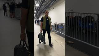 Russell Wilson arrives at Acrisure Stadium for preseason game vs Bills steelers nfl [upl. by Terina]