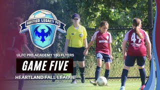 ULFC PreAcademy 15G Flyers Game Five [upl. by Tri]