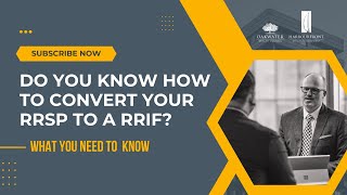 Do You Know How to Convert Your RRSP to a RRIF [upl. by Anaer]