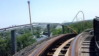 Hurler Front Seat POV 2014 FULL HD Kings Dominion [upl. by Vickie316]