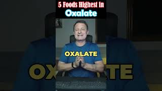 5 Foods Highest in Oxalate [upl. by Gnik]