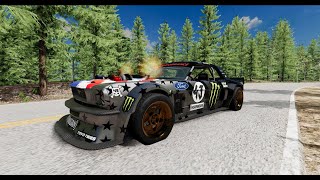 Ken Block Hoonicorn amp Pikes Peak Mod  BeamNG [upl. by Eggett]