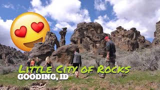 Little City of Rocks  Gooding Idaho [upl. by Riddle]