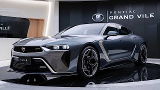 Pontiac Grand Ville 2025  Modern Luxury with Classic Stylequot [upl. by Ilecara]