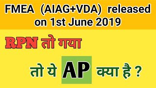 FMEA AIAGVDA 1st edition in hindi I fmea I fmea in hindi [upl. by Denis]